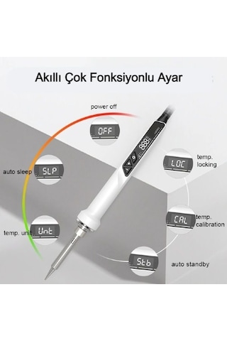 Sunline Sl690d 90w Led Ekran Isı Ayarlı Kalem Havya