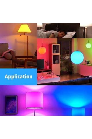 Qingmipy E14 Akıllı Mum Ampülü 5w Rgb+ww+cw, Tuya Uygulaması Ve Ses Kontrolü, 85-265v, Işık Ayarlamalı Ev Akıllı Aydınlatma