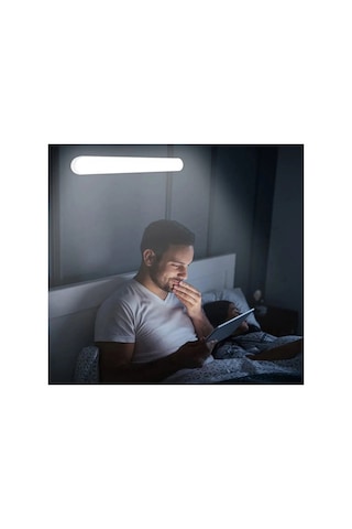 Astec Ct-5249 Martı 6w Usb Şarjlı Led Aplik Dokunmatik Dimmerli Mıknatıslı Kablosuz Lamba 3 Renk Ayar Beyaz