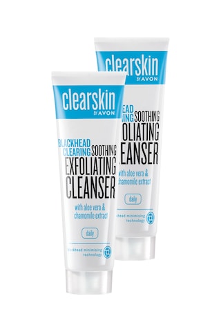 Avon Clearskin Siyah Nokta Yatıştırıcı Peeling Temizleyici 2 x 100 ML