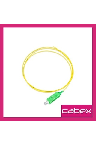 Cabex - 1 Mt Sc Sm/Apc 9/125 Singlemode Pigtail