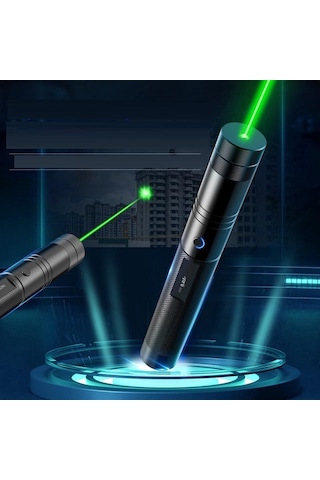 Professıonal Vıp 100mw Green Laser Poınter Yeşil Lazer Profesyonel Şarjlı Kilitli 100 Mw Yeşil Lazer Yeşil