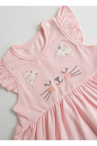 KitiKate Organik Kiki Elbise Pembe