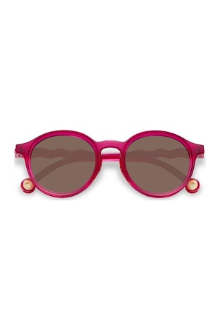 Olivio&co Classic Oval Junior Güneş Gözlüğü - Raspberry Açık Gri