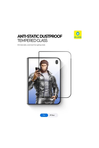 Özel Seri Cihaz Aksesuar Akıllı Cam Telefon Koruma Apple iPhone Duo Uyumlu Full Cover Hd Ekran Koruyucu