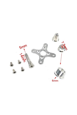 A2212 930kv Fırçasız Motor 2s/ 3s Lipo Rc Model Uçak Helikopter Multicopter Drone Quadcopter Fpv