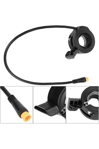 Elektrikli Bisiklet Parmak Gaz Kolu Su Geçirmez