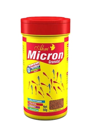 Ahm Micron Granul Food 100 Ml Balık Yemi