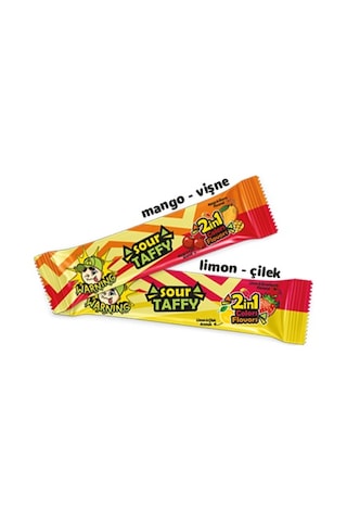 Warnıng Sour Taffy Vısne Mango 12'li