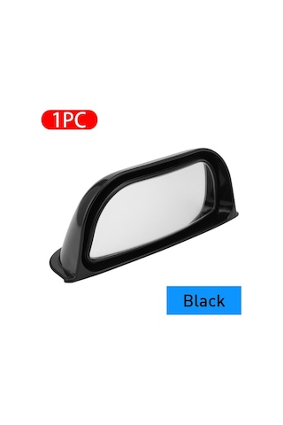 Siyah B Sütunu Kör Nokta Aynası Araç Dikiz Aynası Geniş Açılı Arka Koltuk Yardımcı Gözlem Aynası Güvenlik Sürüş 1pc
