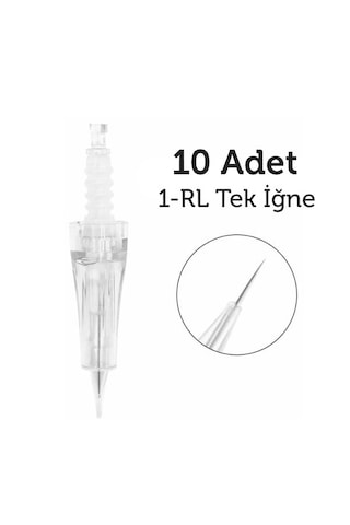 Dr.pen 1 Pin Kalıcı Makyaj İğnesi 1rl 10'lu Soket Girişli Tüm Cihazlara Uygun 10 Adet
