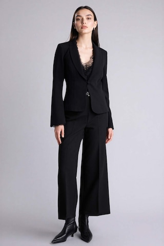 Defacto Culotte Yüksek Bel Pantolon E7242AX25SP Siyah