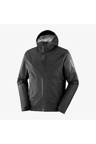 Salomon Bonatti Waterproof Erkek Siyah Koşu Ceketi Lc2134800 2800282