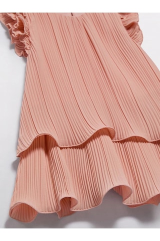 Mayoral Abel&lula 5025 Kız Çocuk Somon Elbise SOMON