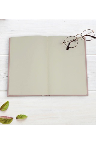 Bk Gift Sert Kapaklı Pudra Pembesi Lastikli Defter , Arkadaşa Hediye, Yeni İş Hediyesi, Doğum Günü Hediyesi-10 Pembe
