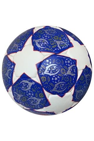 Katze Speedo Sert Zemin Futbol Topu 5 Numara Mavi - Beyaz