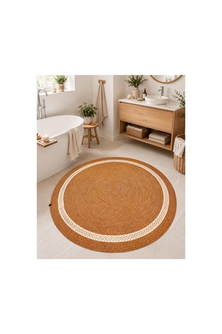 Jüt Kilim, Paspas, Mutfak Halısı, Banyo Paspası, Kilim, Halı, Oturma Odası Halısı, Balkon Paspası 7252bambukrem 7252bambukrem