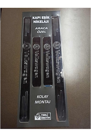 Volkswagen Polo Uyumlu Kapı Eşiği + Çamurluk Vent