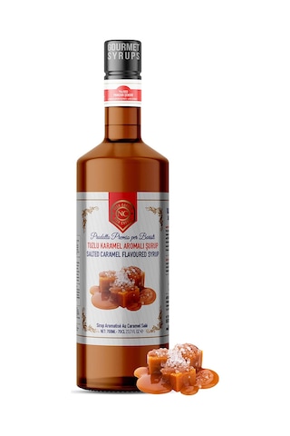 Nish Tuzlu Karamel Aromalı Şurup 700 Ml-pet Şişe