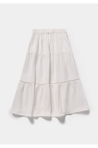 Colin's Colins Maxi Length Düz Kadın Beyaz Etek Cl1080371 Q1.v2 Wht