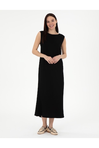Pierre Cardin Kadın Siyah Elbise Dokuma 50301066-vr046 Siyah