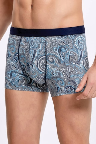 İlke İç Giyim Erkek Şal Desen Modal Boxer Standart Saks