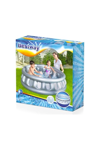 Bestway Jumbo Şişme Havuz Metalik 152 Cm x 43 CM Çok Renkli