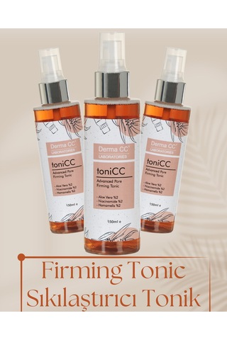 Derma CC Laboratories Sıkılaştırıcı Cilt Toniği 150 ML