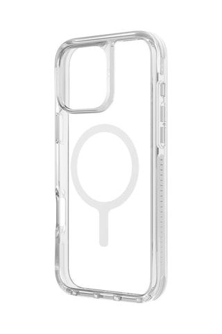 Apple Uyumlu iPhone 16 Pro Max Kılıf Combat Serisi Üç Katmanlı Magsafe Özellikli Magclick Koruyucu Kılıf Clear