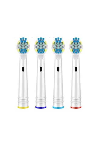 Şarjlı Diş Fırçası Oral-b Uyumlu Floss Action 4 Lü Dış Fırçası Yedek Başlığı