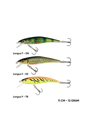 Maket Balık - Rapala - Jaxon Longus F - Oh - 11 Cm 12 Gr