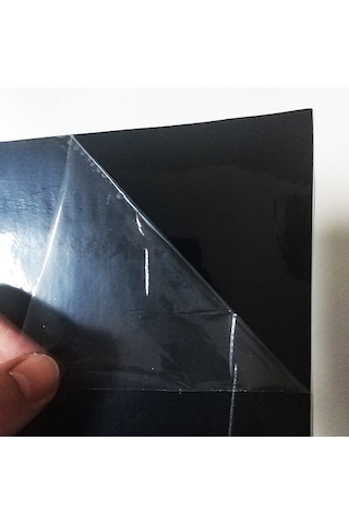 Cam Tavan Folyosu Parlak Siyah Hava Kanallı Piano Black Folyo (421734828)