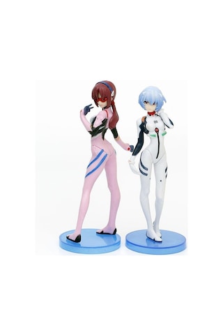 Disney 3 Adet Anime Ayanami Rei Evangelion Eva Pvc Figürleri 13cm