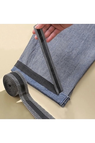 Flybuy Ütü Pantolon Bacak Çıkartmaları, 55cm Bej, 50m Set, Dıy Dikiş Kot Giyim Etekler