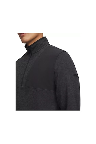 Under Armour Ua Drive Sweaterfleece Yarım Fermuarlı Sweatshirt-31717 siyah