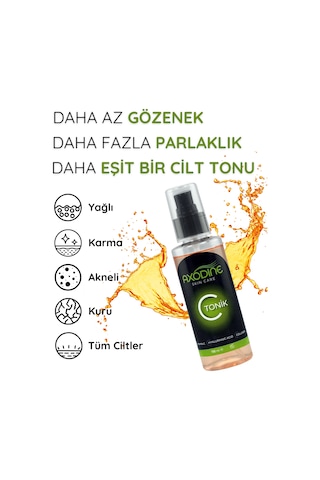 Axodine Canlandırıcı ve Nemlendirici Yüz Temizleyici Tonik 150 ML