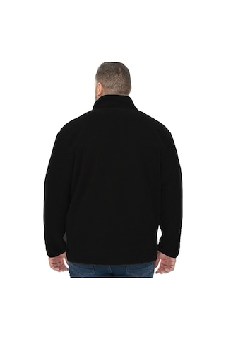 Lukitus Erkek Büyük Beden Siyah Tüylenmeyen Anti Pilling Polar Mont Bbpolar-b Siyah