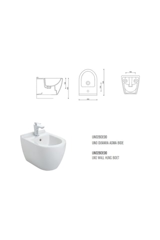 Güral Vit Nova Asma Bide Ayak Lavabosu