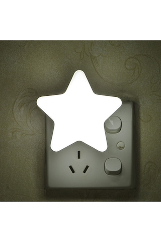 Symbee Akıllı Işık Kontrollü Led Gece Lambası - 0.5w Tasarrufcu, Otomatik Açık/kapalı, Sarı Işık, Avrupa Tipi Şarj Usb Desteği Diğer