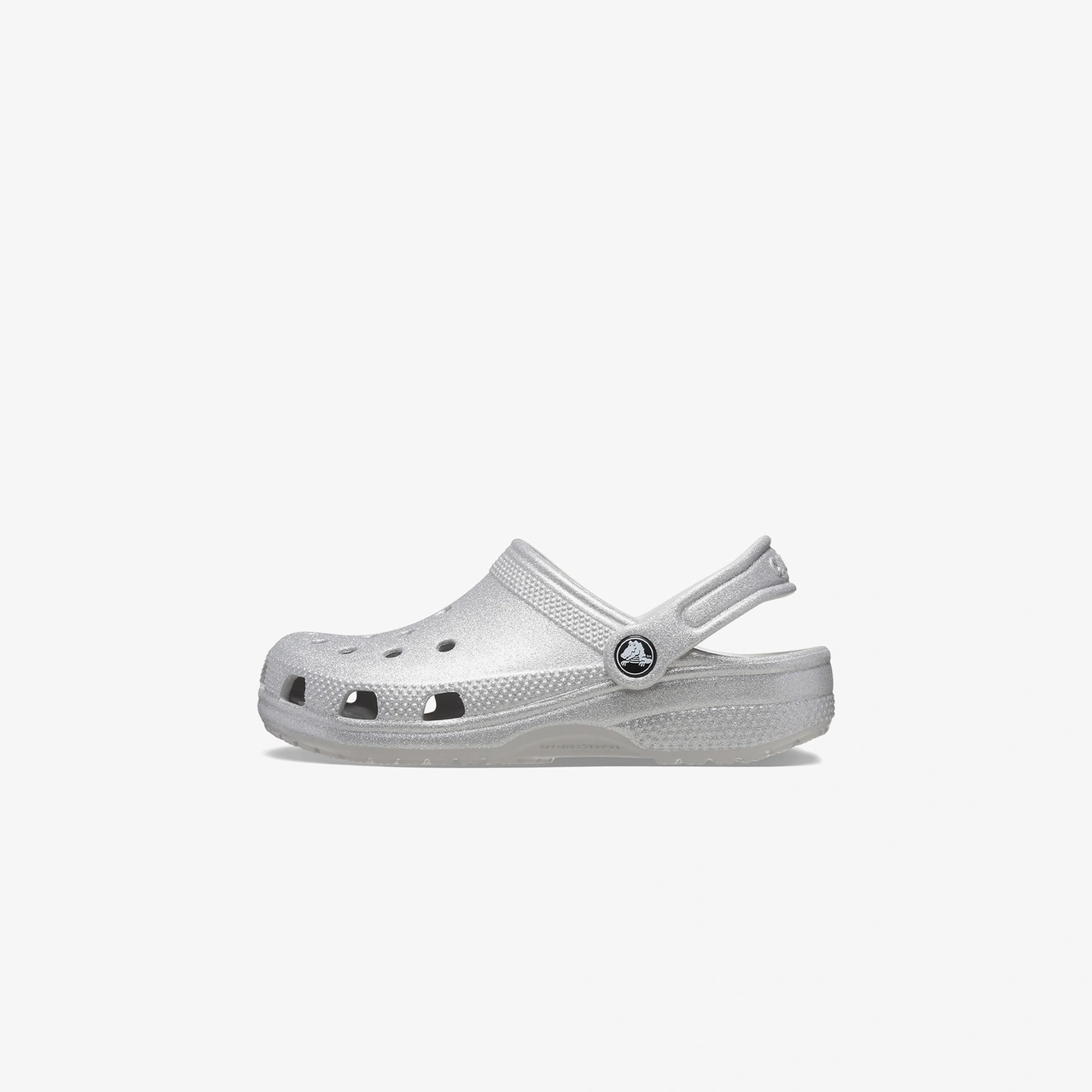 Crocs Classic Glitter T Bebek Gri Terlik Düz 206992 2800153