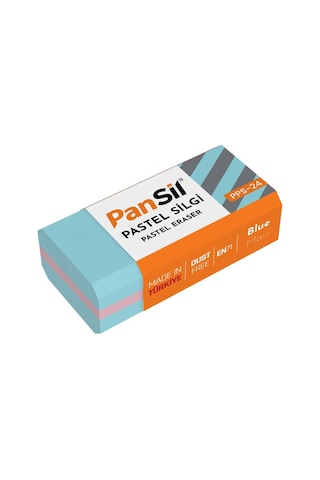 Pansil Pastel Silgi-24 Adet Çok Renkli