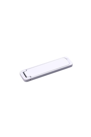 Microcase Telefonlar İçin Yapışkanlı Metal Katlanabilir Stand Parçası - Al5701 Beyaz