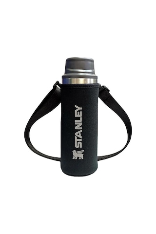 Stanley Neopren Termos Kılıfı Ve Omuz Askısı - Quick Flip 0.70 Lt-9236 Siyah