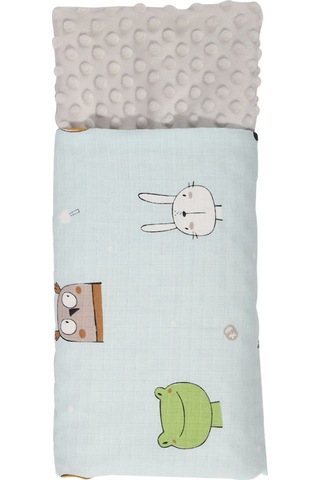 Vkemall "yumuşak Pamuklu Noktalı Bebek Battaniyesi - Nefes Alabilir, Mevsim Geçişlerine Uygun, Taşınabilir" DiğER