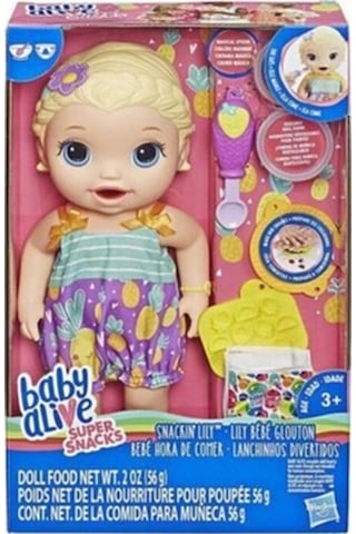 Baby Alive Lily ile Mama  Eğlencesi