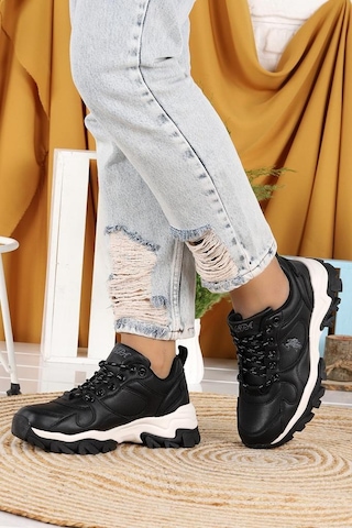 U.S. Polo Assn. U.s Polo Assn Tracky Yüksek Taban Kadın Sneaker Spor Ayakkabı