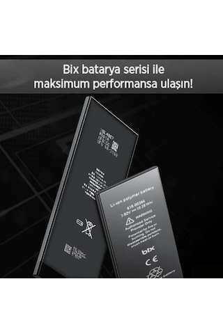 Bix Apple Uyumlu iPhone 5S Batarya Pili