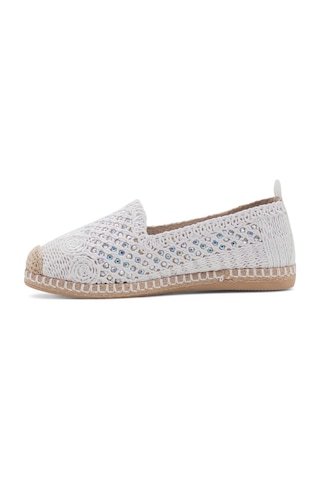 Pandora Moda Y25.82.112 Kadın Hasır Espadril Beyaz