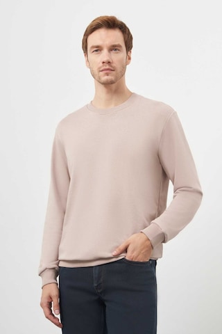 Morven Erkek Taş Basic Bisiklet Yaka Sweat-shirt 25ks063005870 Taş Taş
