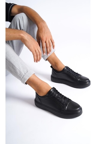 Mubiano Hakiki Deri M3-ss Siyah/siyah Erkek Spor Ayakkabı & Sneaker Siyah/siyah